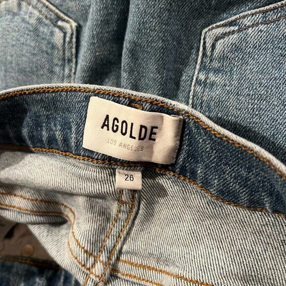 AGOLDE Toni Mid Rise Straight Leg Jean - Picture 8 of 12